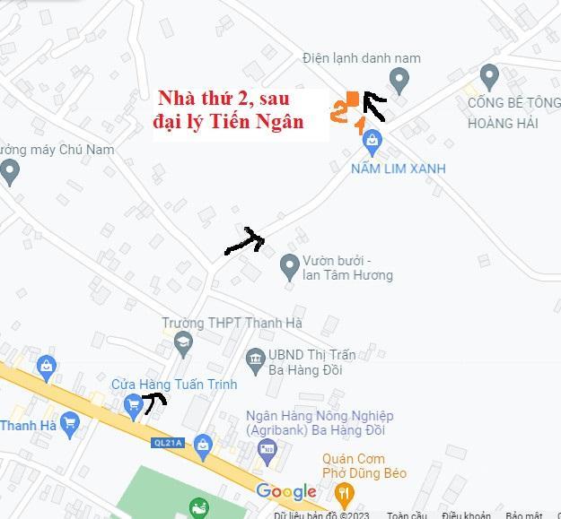 Bán đất chính chủ sổ hồng mới, vị trí đắc địa khu thắng lợi, tỉnh hòa bình, gần ql21, đường hcm