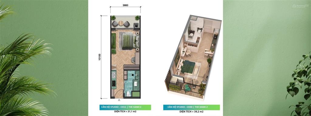 Bán căn hộ view biển xanh island cát bà chỉ 2.8 tỷ/căn, full nội thất