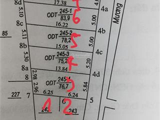 Chỉ hơn 1 tỷ  ra ngã tư phổ yên  ql 3 7 lô địa thế đẹp hướng đông nam hàng độc quyền