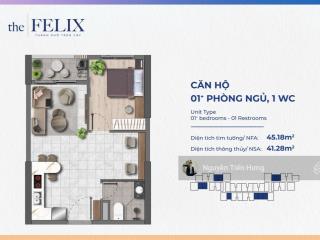 Mở bán suất nội bộ cuối cùng 1+1pn giá chỉ 1.9 tỷ, thanh toán trước 570 triệu nhận nhà ở ngay