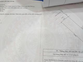 Bán lô đất mặt đường trực cát, sát vinhomes marina thuộc tđc vĩnh niệm lê chân hải phòng