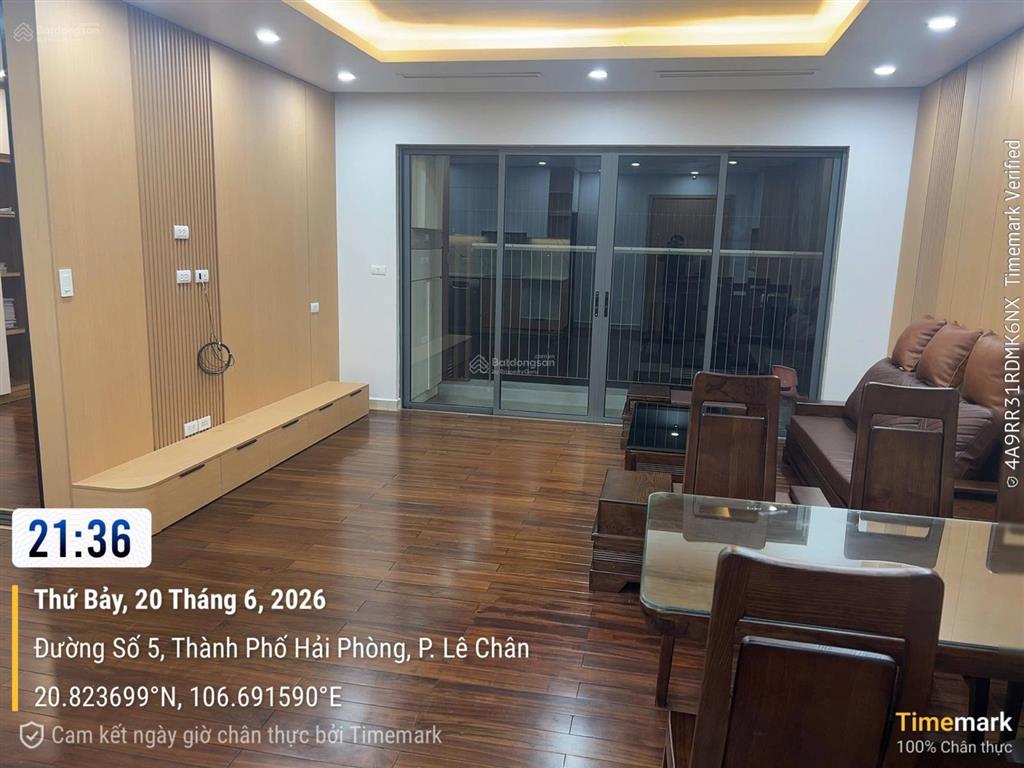Cho thuê căn hộ 3 phòng ngủ chung cư minato  võ nguyên giáp  hải phòng giá 23tr/tháng