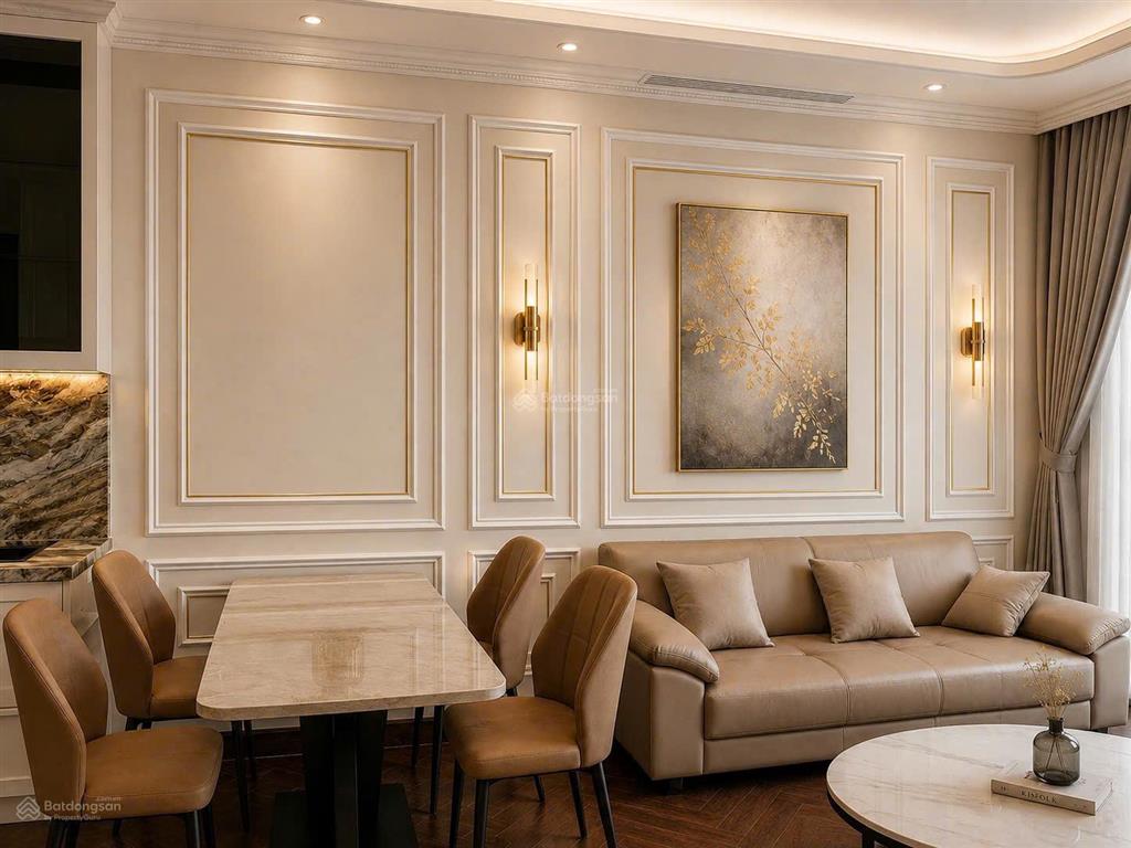 Cho thuê lâu dài căn 2 ngủ full đồ đẹp tầng trung view ngoài dự án chung cư diamond crown hải phòng