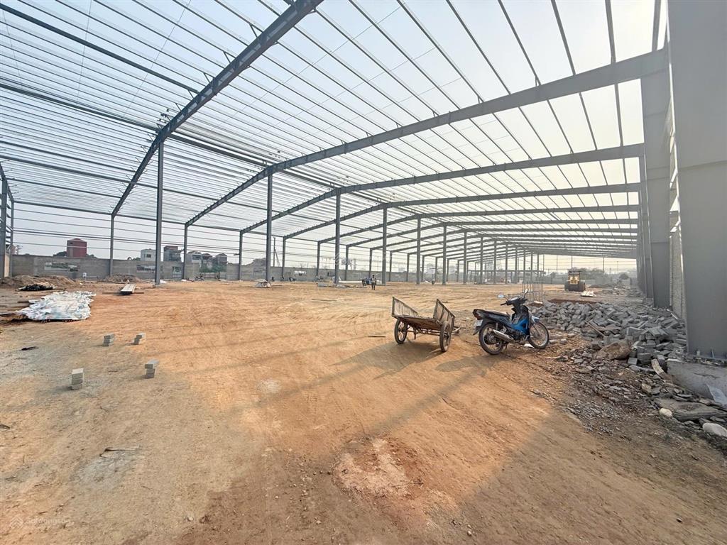 Cho thuê kho, xưởng 15.000m2 tại kcn đồng văn 1 mở rộng, hà nam
