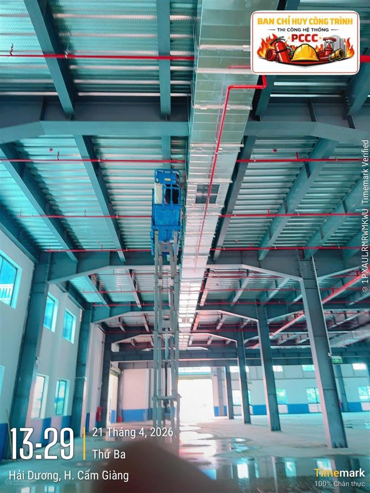 Cho thuê xưởng khuôn viên 1,5 ha cẩm giàng hải dương cũ