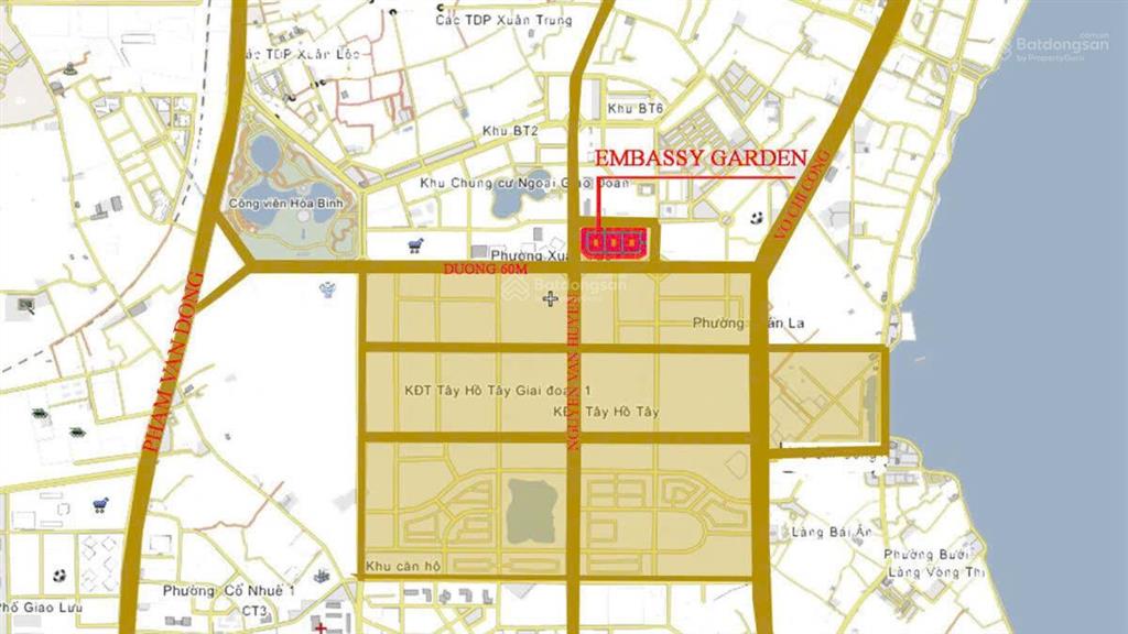 Cho thuê liền kề biệt thự ,embassy garden , ngoại giao đoàn