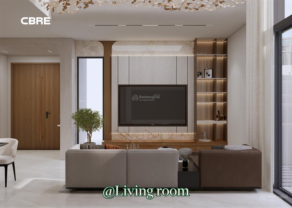 Cbre  cho thuê biệt thự song lập full nội thất tại the orchard, sycamore, thành phố mới bình dương