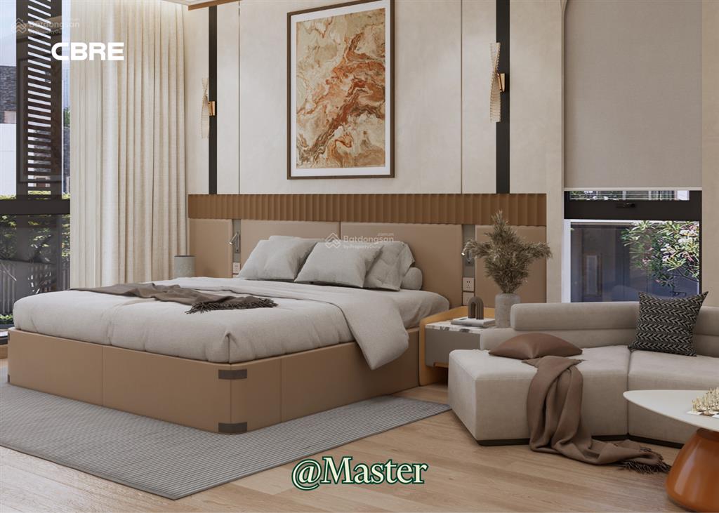 Cbre  cho thuê biệt thự song lập full nội thất tại the orchard, sycamore, thành phố mới bình dương