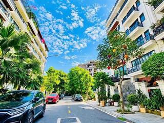 Bán nhà lk khu việt hưng view vườn hoa vỉa hè kinh doanh  trung tâm dạy học  dòng tiền 500tr/năm