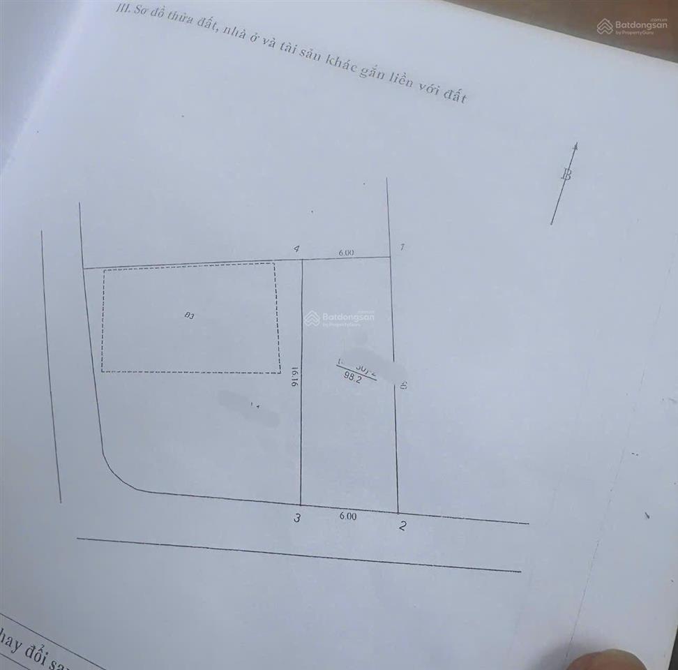 Bán mảnh đất ngõ 162 nguyễn văn cừ thông  ái mộ  98.5m2x 6m mt  phù hợp xây tòa nhà, cc mini,