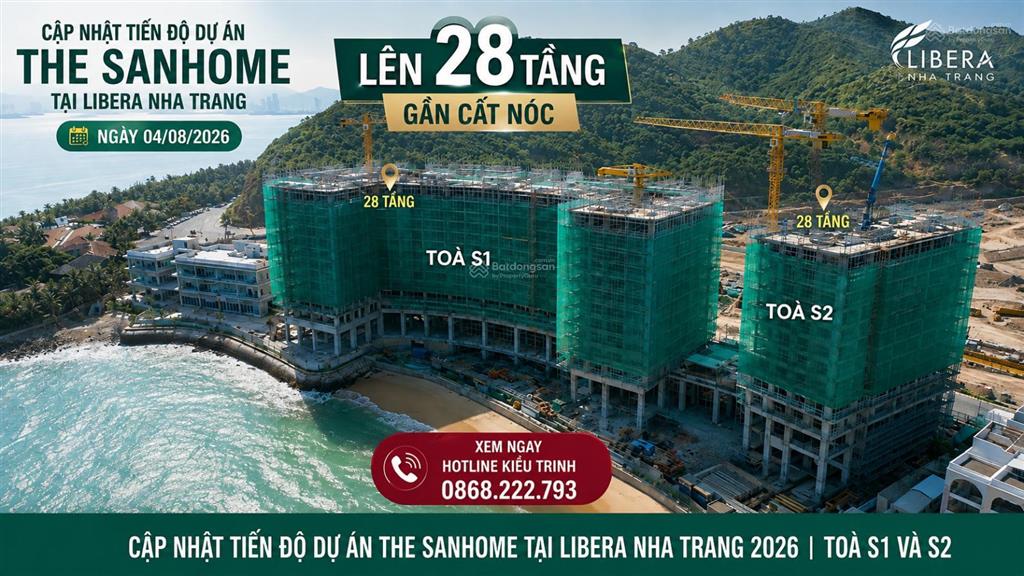 Nhận ký gửi chuyển nhượng libera nha trang | paramount sanhome alora la tiên villa
