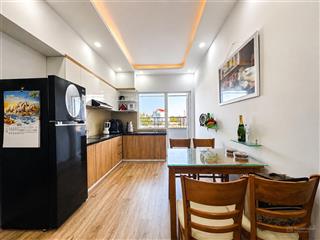 Kiều trinh  bán ch 620  tầng 6  tòa oc2a, view xéo biển hòn chồng, hướng đn mát quanh năm
