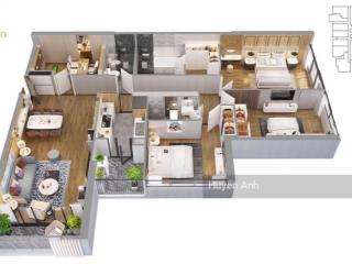Chính chủ cần bán lại căn góc đông nam 146m2 dự án brg diamond residence lê văn lương cực hiếm