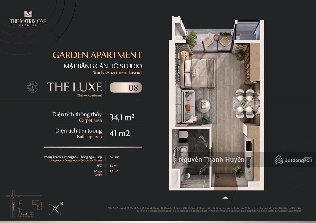 Quỹ the matrix one tại lê quang đạo giá tốt trực tiếp chính chủ không chênh