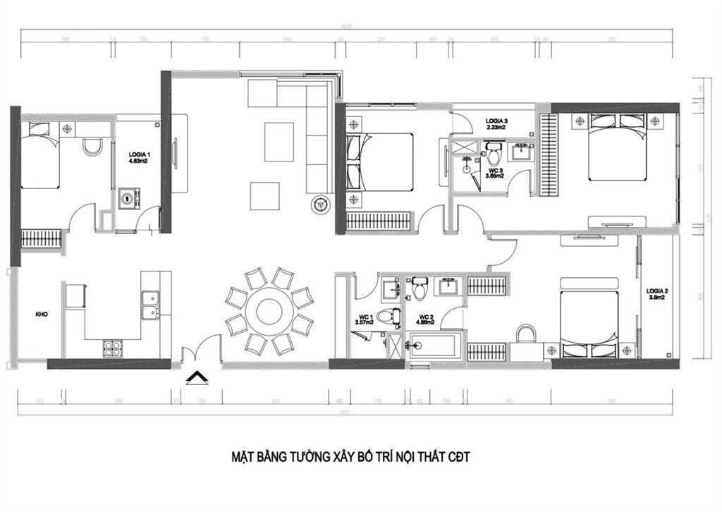 Chính chủ bán căn góc 4pn giá tốt trục góc dt rộng 161m tại brg diamond residence lê văn lương