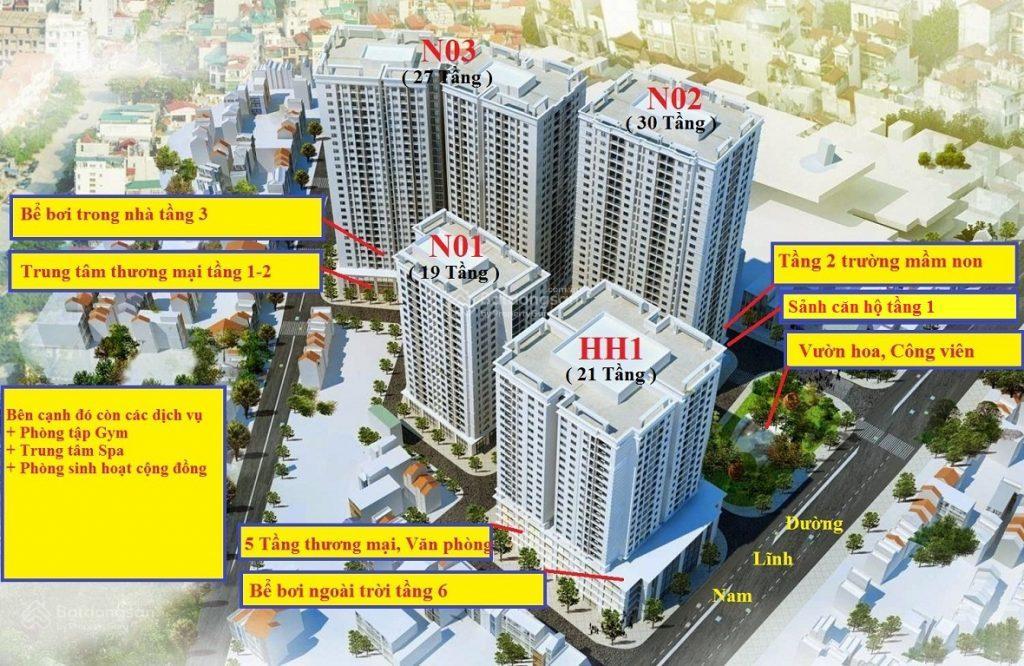 Chính chủ cần bán căn góc 3pn dự án new horizon lĩnh nam tầng đẹp