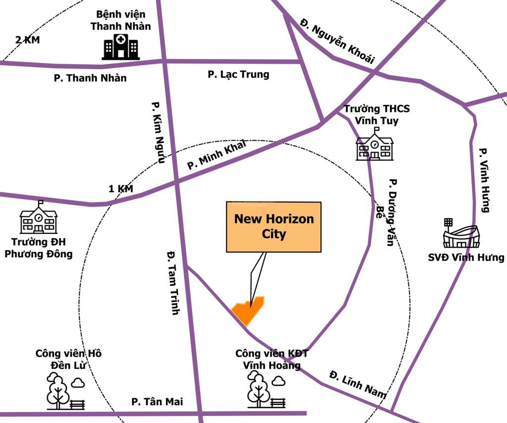 Chính chủ cần bán căn góc 3pn dự án new horizon lĩnh nam tầng đẹp