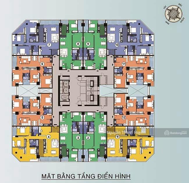 Chính chủ cần bán căn hộ 3pn dự án diamond flower ngã 4 hoàng đạo thúy, lê văn lương, thanh xuân