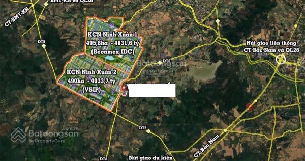 Bán 774,5m2 đất thổ cư đẹp gần khu công nghiệp ninh xuân, ninh hoà.