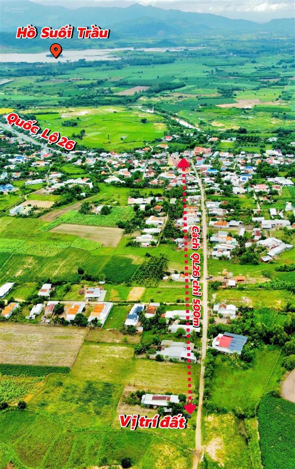 Bán 774,5m2 đất thổ cư đẹp gần khu công nghiệp ninh xuân, ninh hoà.