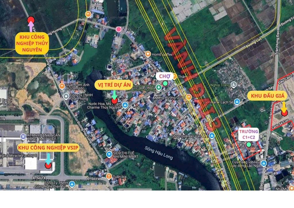 Duy nhất lô giá đầu tư, ngay cạnh kcn thuỷ nguyên mới, cách vành đai 3 chỉ 120m
