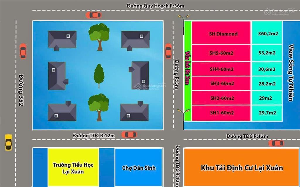 Duy nhất lô đất nền giá đầu tư, ngay cạnh tđc lại xuân đáp ứng nhu cầu thực giá chỉ 6** triệu