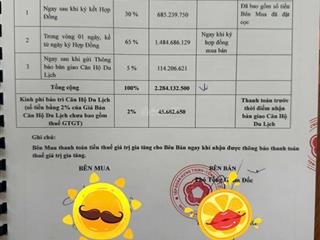 Bán nhanh chính chủ vũng tàu pearl 1pn, 53m2 view hồ bơi, tầng cao thoáng