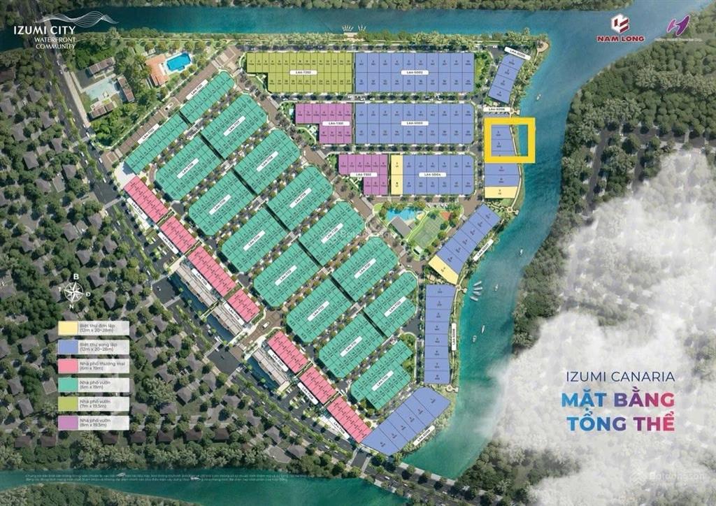 Biệt thự song lập view sông trực diện tại izumi city, chiết khấu lên đến 10.5%, nhận nhà 2026