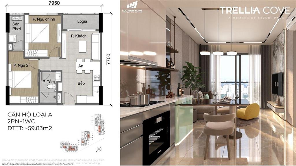 Chỉ từ 500tr ký hđmb sở hữu căn hộ nhật bản trellia cove ven sông