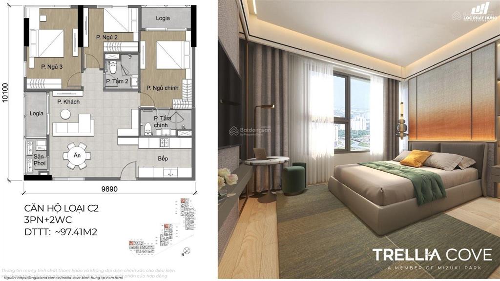 Chỉ từ 500tr ký hđmb sở hữu căn hộ nhật bản trellia cove ven sông