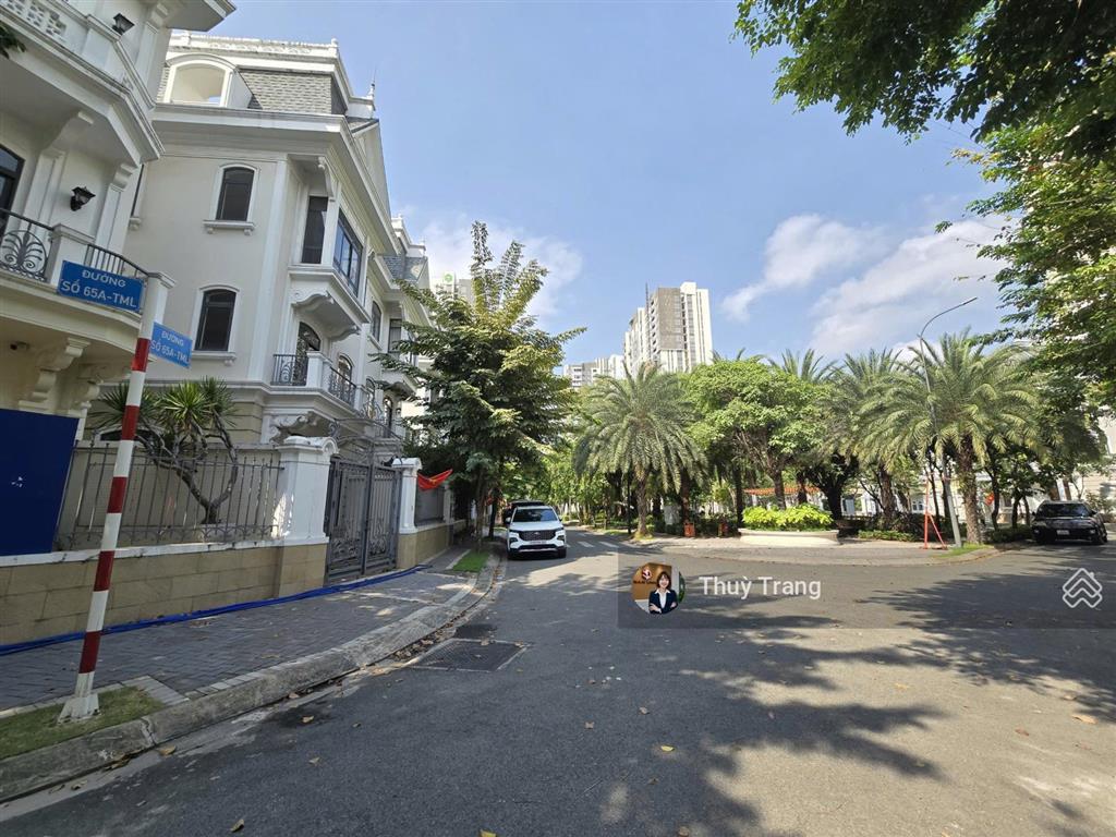 Bán biệt thự compound 15x17m đối diện công viên góc 2 mt lâm quang ky thạnh mỹ lợi q2