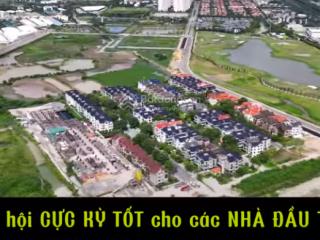 Bán biệt thự song lập  shop house chỉ 235 triệu/ m2, rẻ nhất bắc an khánh, mailand hà nội city!