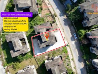 Thức dậy sau 10 năm ngủ quên  chỉ hơn 100 triệu/m2  đầu tư ngay biệt thự song lập nam an khánh