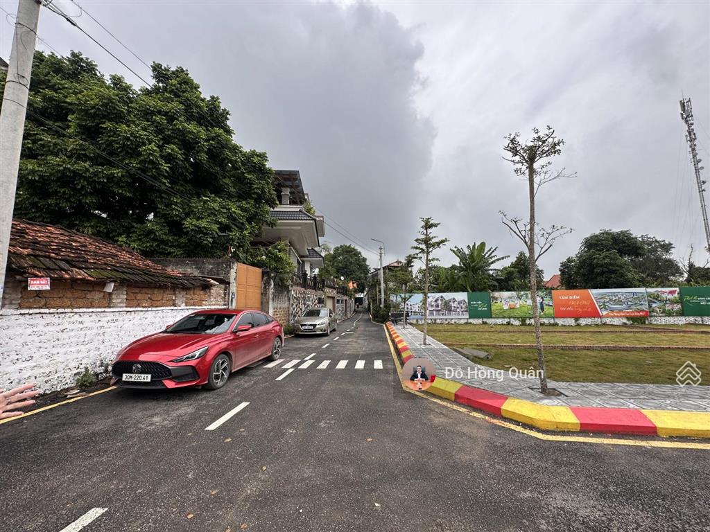 Đất gần đhqg hòa lạc, sổ đỏ sẵn, phù hợp ở và cho thuê khai thác dòng tiền