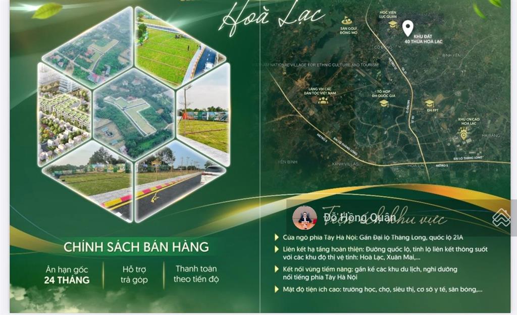 Cc bán đất sổ full thổ cư tại đường 21, xã cổ đông, sơn tây giá đầu tư, khu đông dân kinh doanh đc