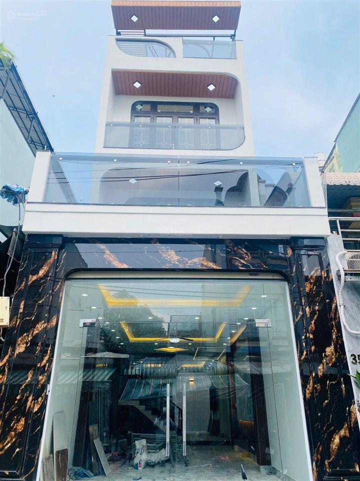 Nhà 4 tầng, 84m2, ngang 4.5m x18m, mặt tiền kd, cạnh q6, khu tên lửa, hơn 9tỷ