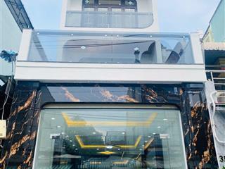 Nhà 4 tầng, 84m2, ngang 4.5m x18m, mặt tiền kd, cạnh q6, khu tên lửa, hơn 9t.