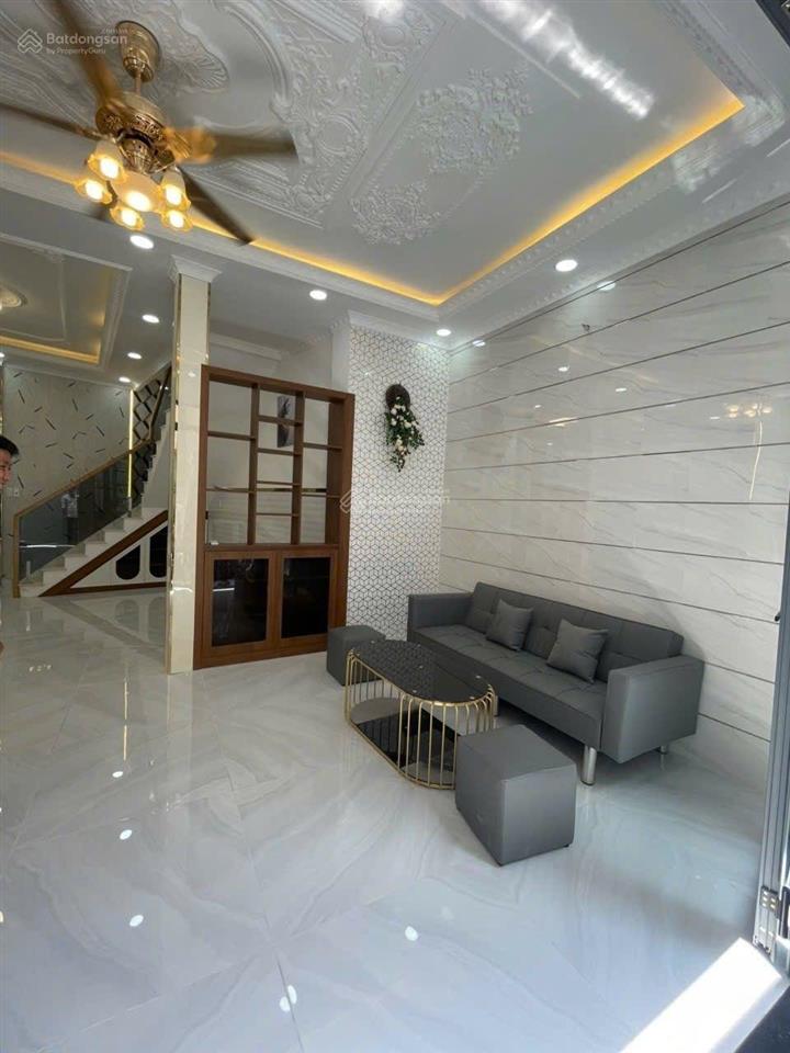 Nhà đẹp 2 tầng, hẻm ô tô thông, rộng 5m, dt 50m², p. phú lâm, bà hom