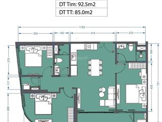 Chủ nhà gửi bán căn 3pn 85m2 trục 08a tòa a1 tầng trung dự án lmg giá rẻ 8,5 tỷ