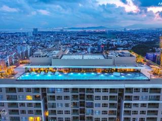 Cho thuê ở căn hộ the sóng vũng tàu 2 phòng ngủ giá 9tr.  0929 968 ***
