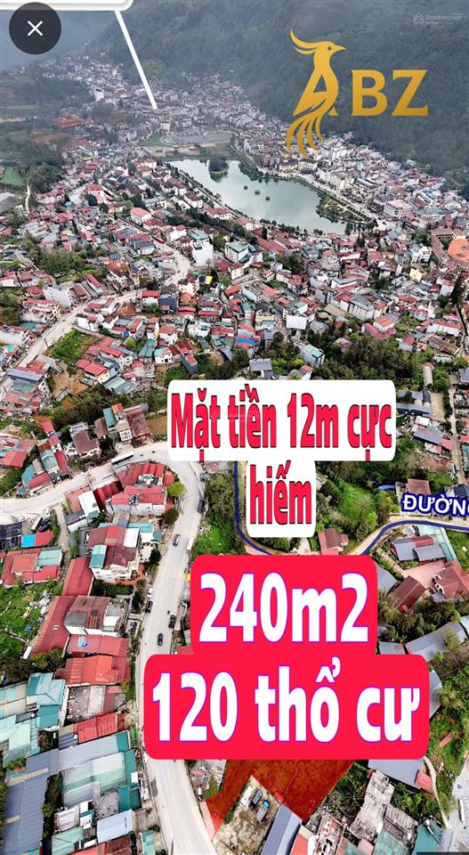 240m2 mặt tiền 12m mặt đường điện biên phủ