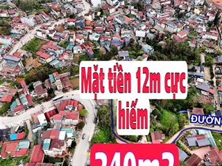 240m2 mặt tiền 12m mặt đường điện biên phủ