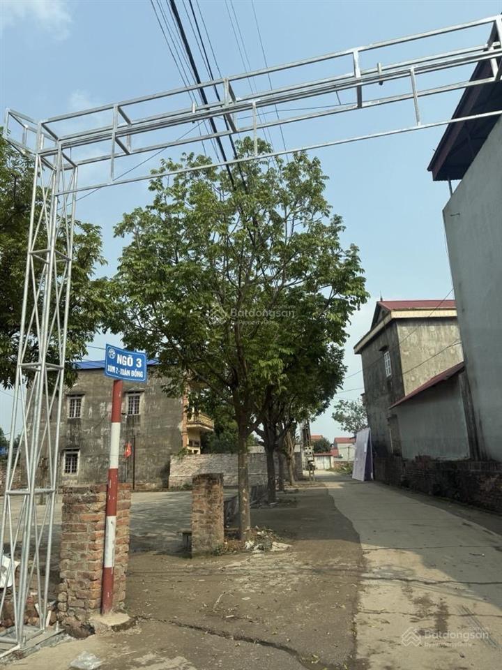 Bán đất tại đường 418, xã tân minh, sóc sơn, hà nội, 1,75 tỷ, 80 m2  cần tiền bán gấp (giá tl sâu)