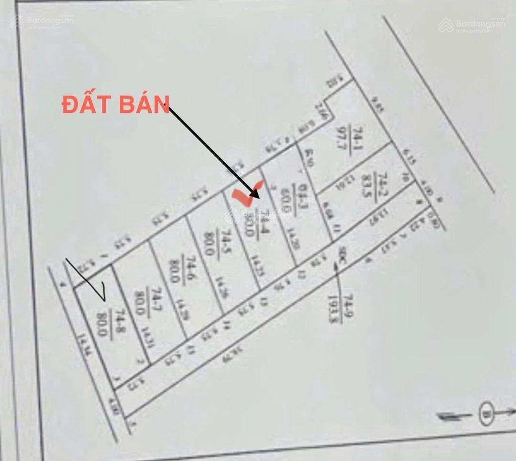 Bán đất tại đường 418, xã tân minh, sóc sơn, hà nội, 1,75 tỷ, 80 m2  cần tiền bán gấp (giá tl sâu)