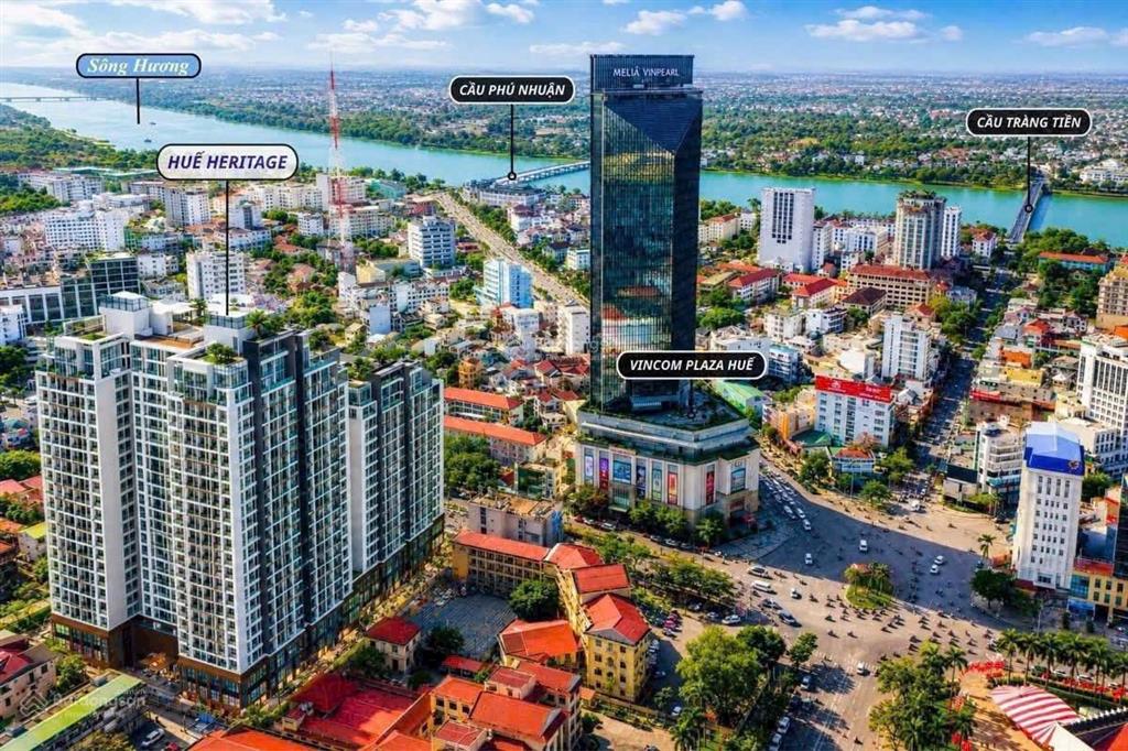 Căn hộ tầng 19 hue heritage  mang không gian nhà thấp tầng lên tầng cao thành phố