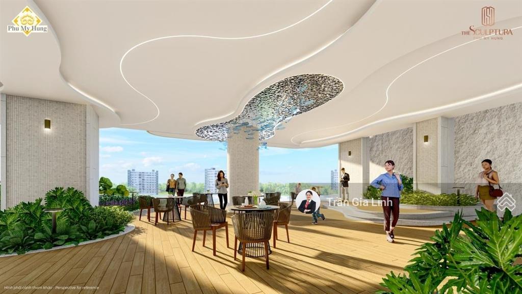 Hàng hot  căn 3pn the sculptura phú mỹ hưng giá chênh ít  view biệt thự phú gia