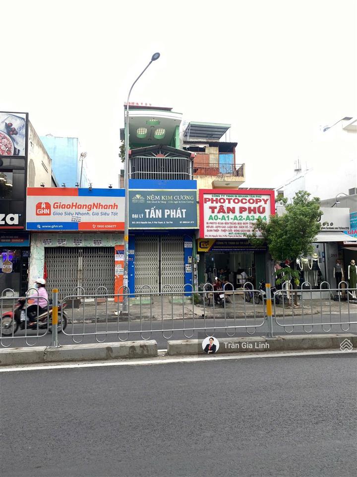 Cho thuê nhà mặt tiền nguyễn sơn, tân phú  không hạn chế ngành nghề kinh doanh