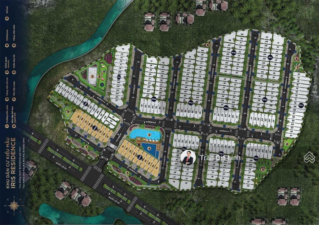 Cắt lỗ cực sâu căn iris vị trí cực đẹp đối diện trường học và shophouse giá chỉ 2,8 tỷ