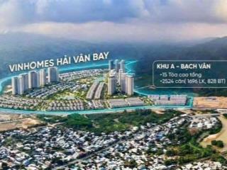 Bán biệt thự vinhomes hải vân bay, giá ưu đãi 5 tỷ, 63 m², p hòa hiệp bắc, q. liên chiểu