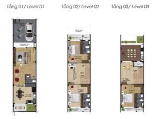 Cần bán căn shophouse 3 tầng, 2 mặt tiền artisan park gamuda land, đã thanh toán 15%, giá đợt đầu